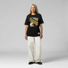 Los Angeles Chargers Women's Team Dynamic Boyfriend T-Shirt - Black discount