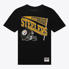 Pittsburgh Steelers Women's Team Dynamic Boyfriend T-Shirt - Black sale