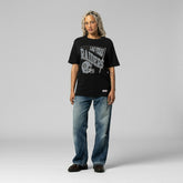 Las Vegas Raiders Women's Team Dynamic Boyfriend T-Shirt - Black discount