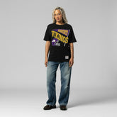 Minnesota Vikings Women's Team Dynamic Boyfriend T-Shirt - Black sale