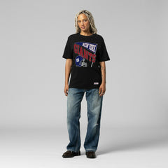 New York Giants Women's Team Dynamic Boyfriend T-Shirt - Black outlet