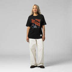 Chicago Bears Women's Team Dynamic Boyfriend T-Shirt - Black cheap