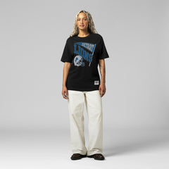 Detroit Lions Women's Team Dynamic Boyfriend T-Shirt - Black cheap