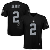 Ashton Jeanty Las Vegas Raiders Youth Replica Player Jersey - Black sale
