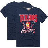 Houston Texans Homage x The Simpsons Unisex Tri-Blend T-Shirt - Navy cheap