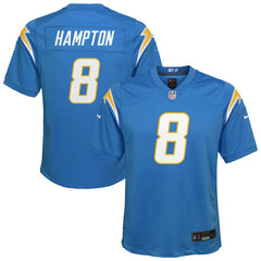 Omarion Hampton Los Angeles Chargers Youth Team Game Jersey - Powder Blue | Nike cheap