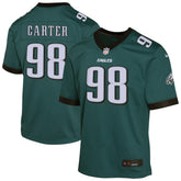 Jalen Carter Philadelphia Eagles Youth Game Player Jersey - Midnight Green | Nike online