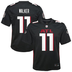 Jalon Walker Atlanta Falcons Youth Team Game Jersey - Black | Nike on sale