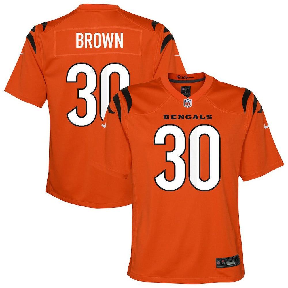 Chase Brown Cincinnati Bengals Youth Youth - Orange | Nike outlet