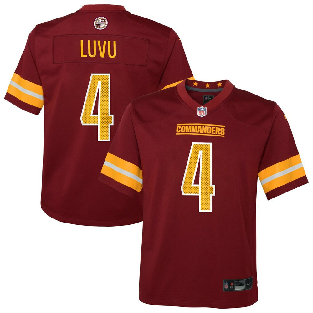 Frankie Luvu Washington Commanders Youth Team Game Jersey - Burgundy | Nike on sale