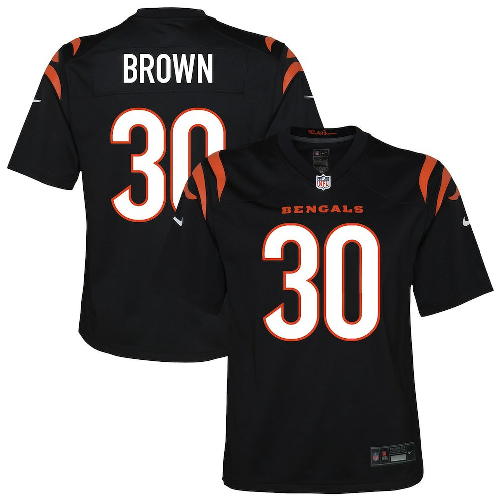 Chase Brown Cincinnati Bengals Youth Youth - Black | Nike for sale