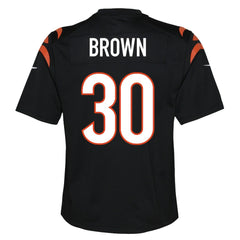 Chase Brown Cincinnati Bengals Youth Youth - Black | Nike for sale