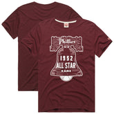 Philadelphia Phillies Homage Hyper Local Refresh T-Shirt - Wine