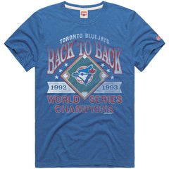 Toronto Blue Jays Homage Hyper Local Refresh Tri-Blend T-Shirt - Royal