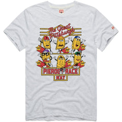 Pittsburgh Pirates Homage Hyper Local Refresh Tri-Blend T-Shirt - Ash