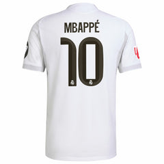 Kylian Mbappé Real Madrid 2025/26 Home Player Jersey - White | Adidas outlet