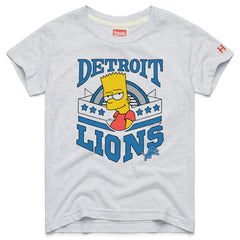 Detroit Lions Homage x The Simpsons Youth Tri-Blend T-Shirt - White online