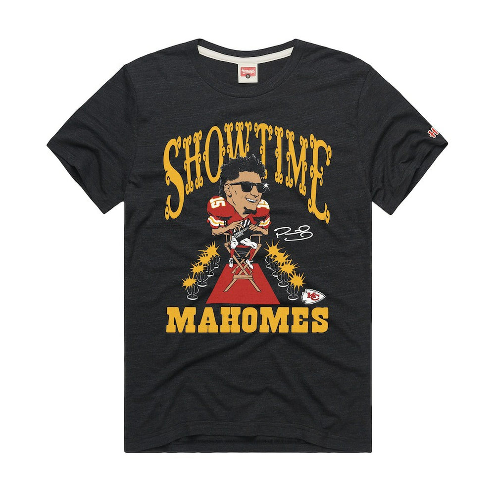 Patrick Mahomes Kansas City Chiefs Homage Unisex Caricature Player Graphic Tri-Blend T-Shirt - Charcoal outlet