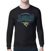 Jacksonville Jaguars Starter Team Track Graphic Long Sleeve T-Shirt - Black outlet