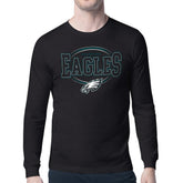 Philadelphia Eagles Starter Team Track Graphic Long Sleeve T-Shirt - Black online