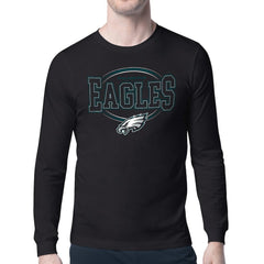 Philadelphia Eagles Starter Team Track Graphic Long Sleeve T-Shirt - Black online