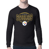 Pittsburgh Steelers Starter Team Track Graphic Long Sleeve T-Shirt - Black online