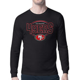 San Francisco 49ers Starter Team Track Graphic Long Sleeve T-Shirt - Black sale
