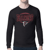 Atlanta Falcons Starter Team Track Graphic Long Sleeve T-Shirt - Black online