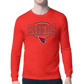 Arizona Cardinals Starter Team Track Graphic Long Sleeve T-Shirt - Cardinal cheap