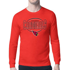 Arizona Cardinals Starter Team Track Graphic Long Sleeve T-Shirt - Cardinal cheap