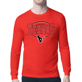 Houston Texans Starter Team Track Graphic Long Sleeve T-Shirt - Red online