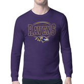 Baltimore Ravens Starter Team Track Graphic Long Sleeve T-Shirt - Purple for sale
