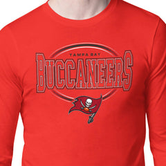 Tampa Bay Buccaneers Starter Team Track Graphic Long Sleeve T-Shirt - Red cheap