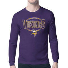 Minnesota Vikings Starter Team Track Graphic Long Sleeve T-Shirt - Purple for sale