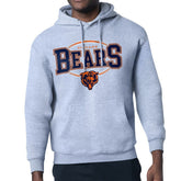 Chicago Bears Starter Team Track Graphic Pullover Hoodie - Heather Gray cheap
