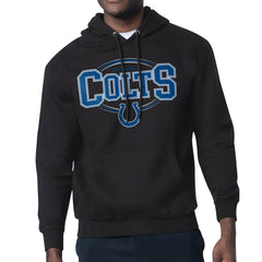 Indianapolis Colts Starter Team Track Graphic Pullover Hoodie - Black cheap