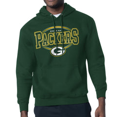 Green Bay Packers Starter Team Track Graphic Pullover Hoodie - Green cheap