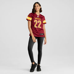 Jacory Croskey-Merritt Washington Commanders Women's Team Game Jersey - Burgundy | Nike sale