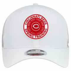 Cincinnati Reds 2026 Spring Training Fan Pack 9SEVENTY Adjustable Trucker Hat - White | New Era