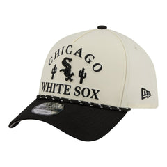 Chicago White Sox 2026 Spring Training Fan Pack Rope A-Frame 9FORTY Adjustable Hat - Cream | New Era