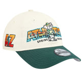 Athletics Youth 2026 Spring Training Fan Pack Batter 9TWENTY Adjustable Hat - Stone/Green | New Era
