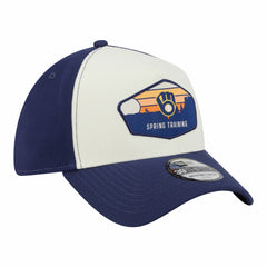 Milwaukee Brewers 2026 Spring Training Fan Pack Gradient 39THIRTY Flex Hat - Stone | New Era