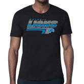 Detroit Lions Starter Logo Push Graphic T-Shirt - Black for sale