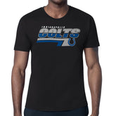 Indianapolis Colts Starter Logo Push Graphic T-Shirt - Black for sale