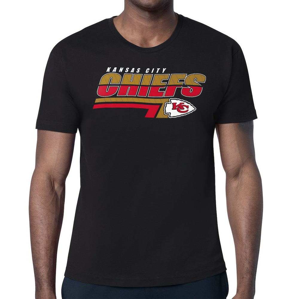 Kansas City Chiefs Starter Logo Push Graphic T-Shirt - Black online