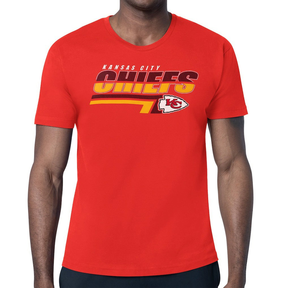 Kansas City Chiefs Starter Logo Push Graphic T-Shirt - Red sale
