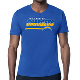 Los Angeles Chargers Starter Logo Push Graphic T-Shirt - Royal sale