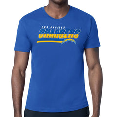Los Angeles Chargers Starter Logo Push Graphic T-Shirt - Royal sale