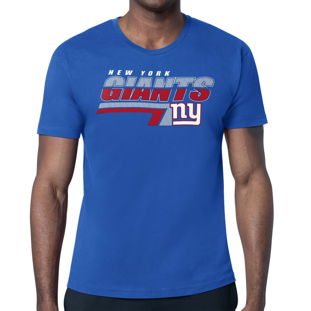 New York Giants Starter Logo Push Graphic T-Shirt - Royal discount