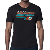 Miami Dolphins Starter Logo Push Graphic T-Shirt - Black cheap